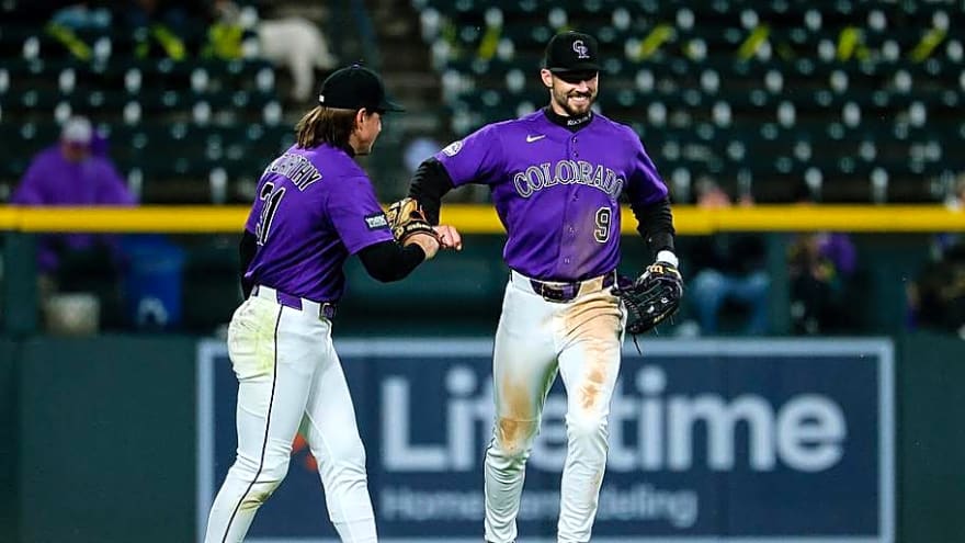 Gold Glove Infielder Ezequiel Tovar Finding Rhythm for Rockies