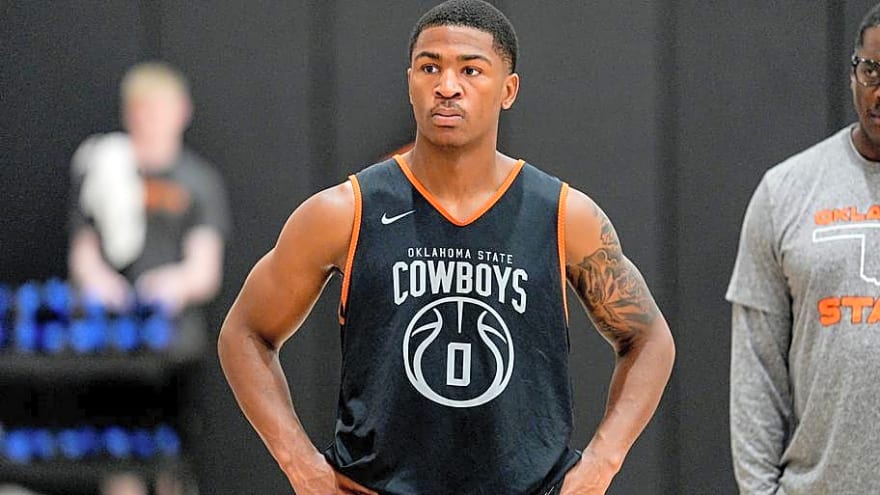 What Oklahoma State’s Jacob Walker Remembers About First Visit to Gallagher-Iba Arena