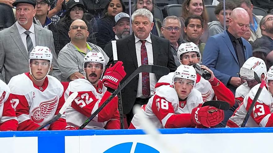 Todd McLellan Sends Strong Message About What It Means to Be a Red Wing