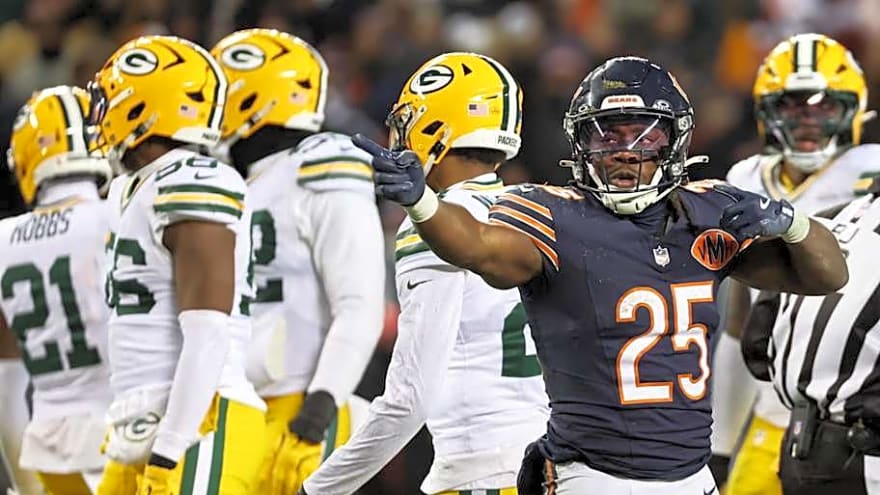 Kyle Brandt issues a Wiener Circle-esque challenge to Kyle Monangai