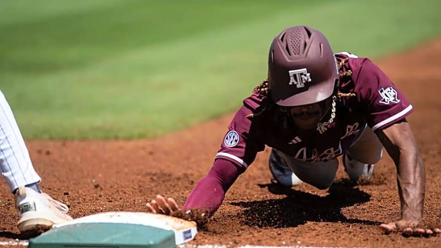 Texas A&M Starting Pitchers and Lineup for Regional Final