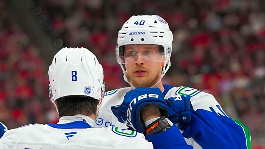 Canucks Star Forward Silencing Critics With Dominant Two-Way Play