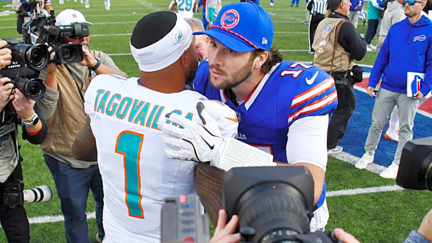 Tua heaps praise on Josh Allen before Thursday’s clash: ‘That dude can do anything’