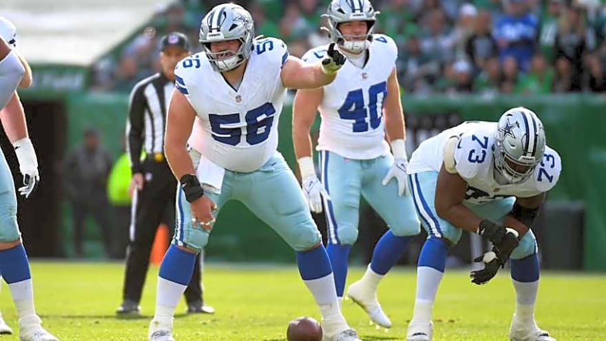 Cowboys to open practice window for injured OL, sign 2nd-round WR to active roster
