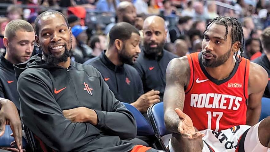 Kevin Durant&#39;s Contract Extension Leaves All Eyes on Rockets&#39; Tari Eason