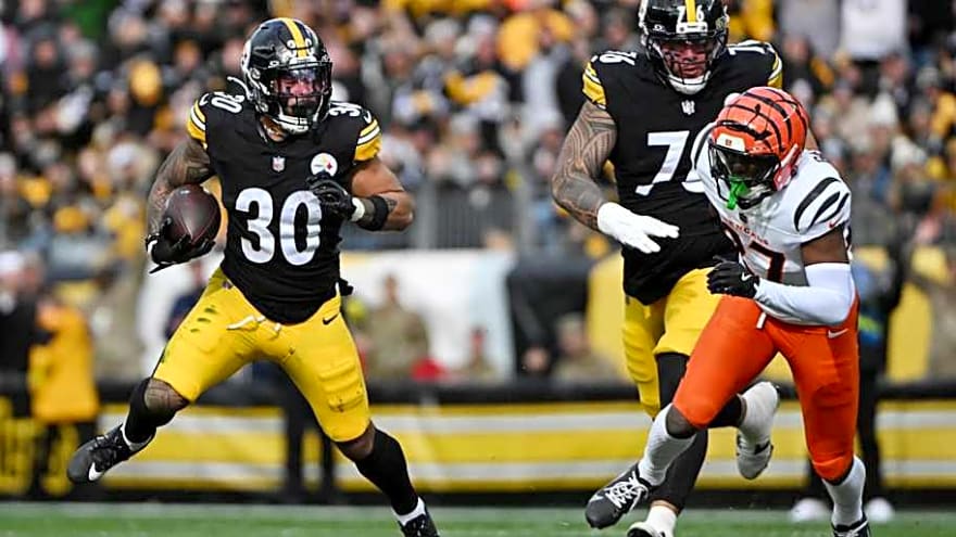 Steelers Lose Starting RB to Ankle Injury