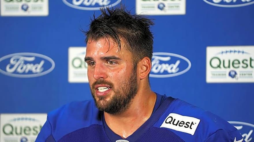 Giants Jon Runyan, Jr. Credits Coaching Staff for Success Through Adversity