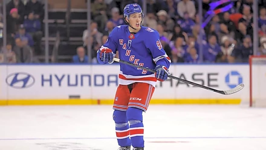 Key Rangers Rookie Tallies First Career Point