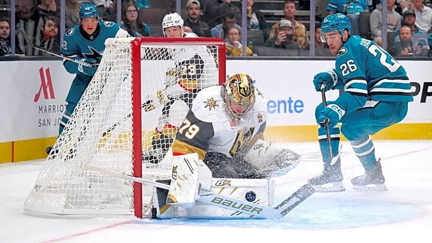 3 takeaways from Golden Knights' 2-1 shootout win over Sharks