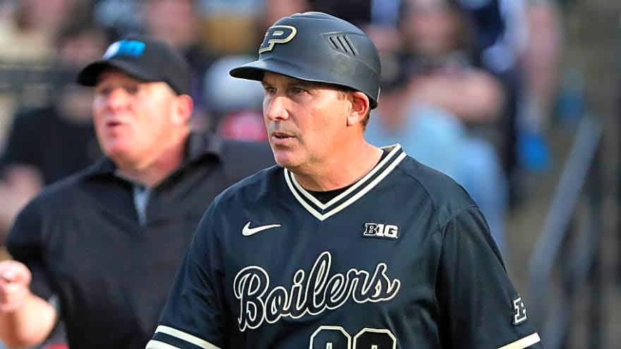 Purdue Baseball Coach Greg Goff Receives Contract Extension