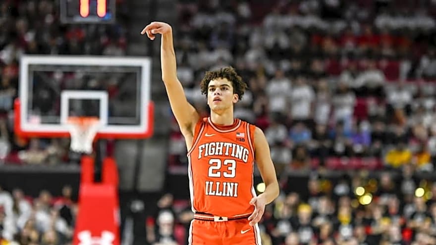 5 Illinois Players Crack ESPN's 2026 NBA Draft Top 100