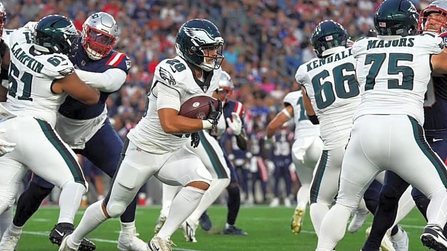 8 Studs, 3 Duds From First Half of Eagles Preseason Game At Patriots