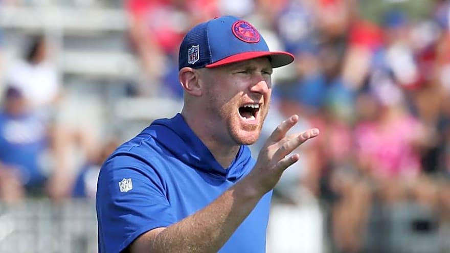 Bills' Joe Brady explains his offensive philosophy as new head coach