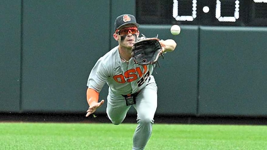 MLB Draft: Oregon State&#39;s Canon Reeder Selected by Pittsburgh in 18th Round