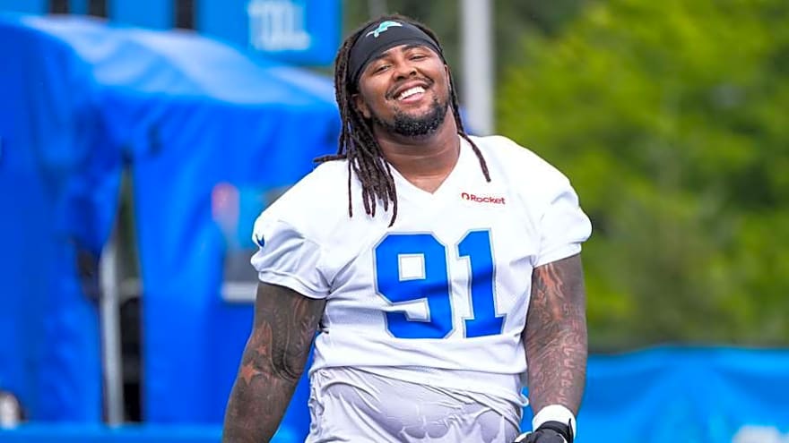 Tyleik Williams had a unique 'Welcome to the NFL moment' during Lions training camp