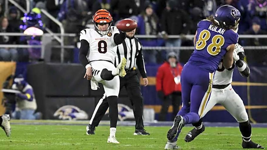 Bengals' Ryan Rehkow on Verge of Being Franchise's First Punter to Lead NFL in Average in More Than 4 Decades