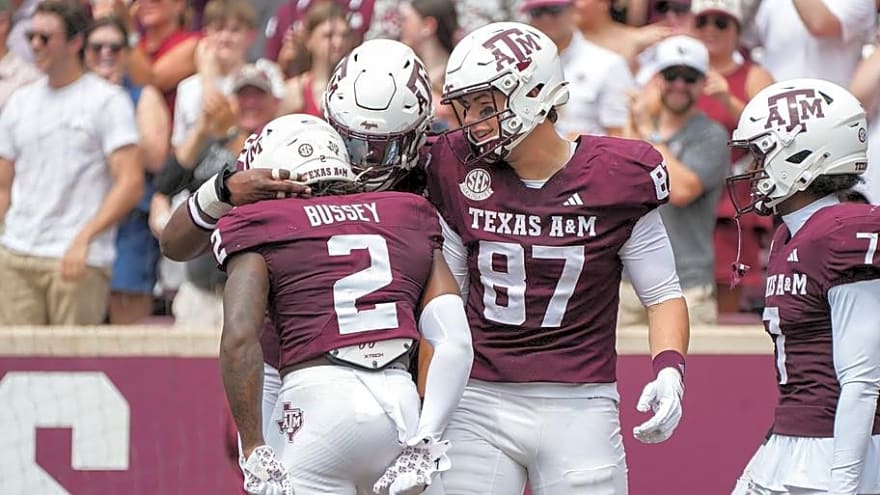 Three Texas A&M Players Making a Push As Texas A&M Fall Camp Heats Up