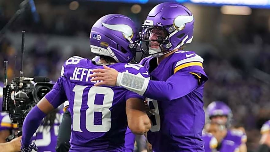 Justin Jefferson defends J.J. McCarthy's controversial 'Nine' persona