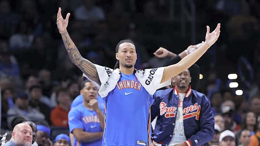 OKC Thunder Center Tallies Career-High in Blowout Win