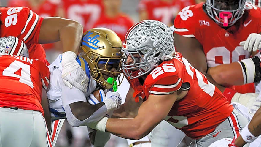 Ohio State Linebacker Payton Pierce Dreamed of This Moment and Now He’s Living It