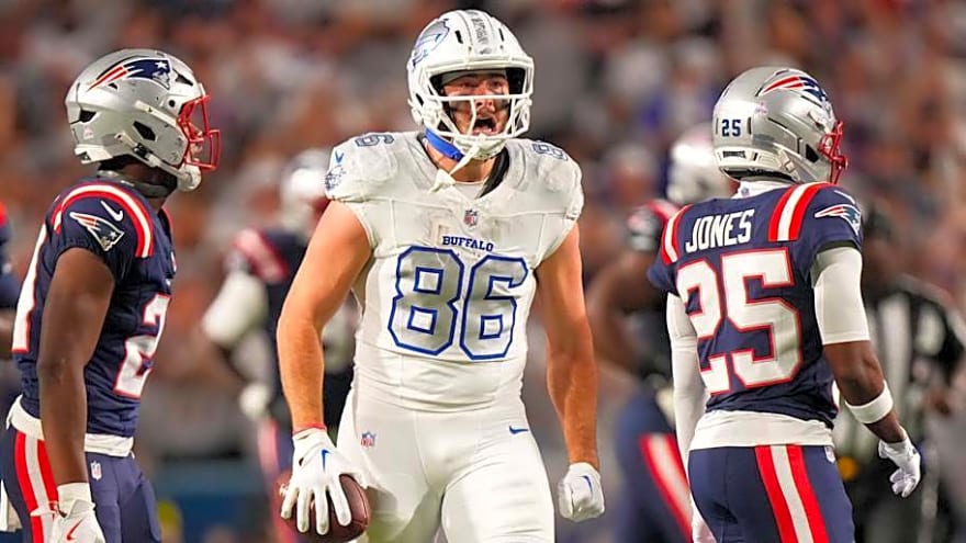 Bills Issue Worrisome Injury Outlook for TE Dalton Kincaid