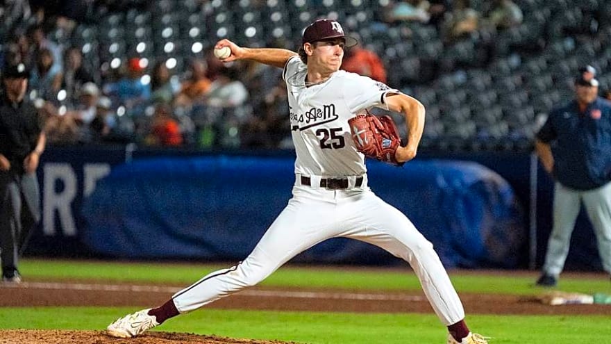 Every Texas A&M Aggies Player Picked in Day 2 of the MLB Draft