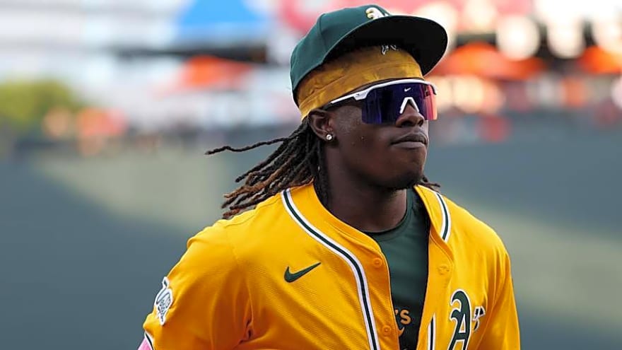 A's Outfielder Says He's Ready to Play For the Falcons After Offseason Bulk-Up