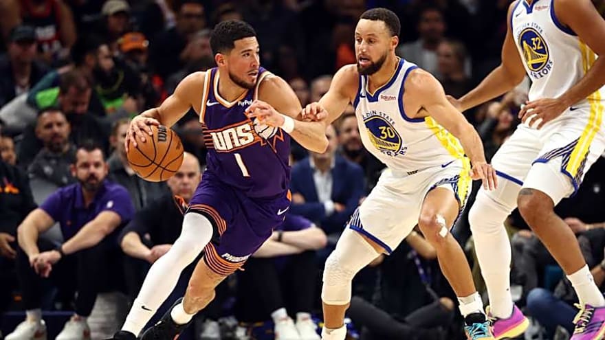 Devin Booker Has Emotional Response to Steph Curry Wearing His Shoes
