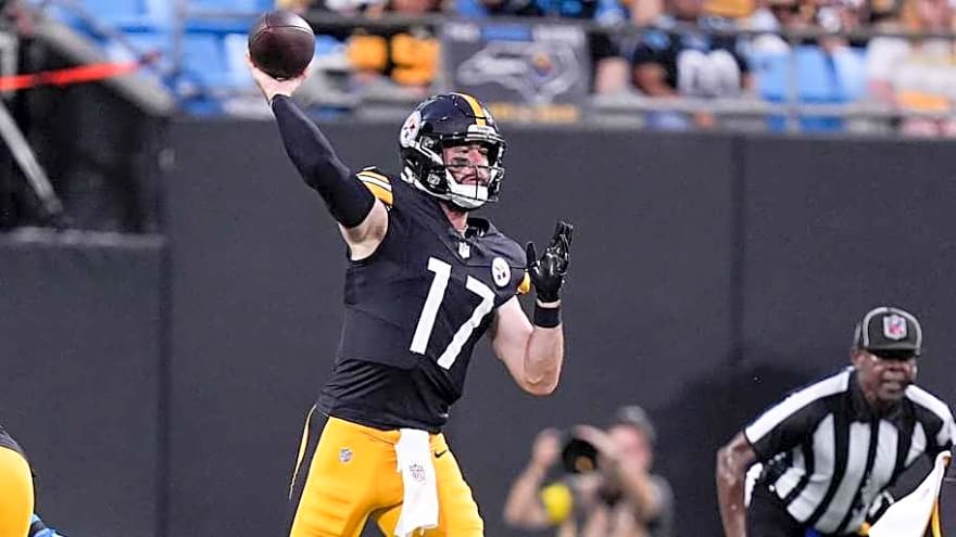 Steelers QB Suffers Injury Before Week 1