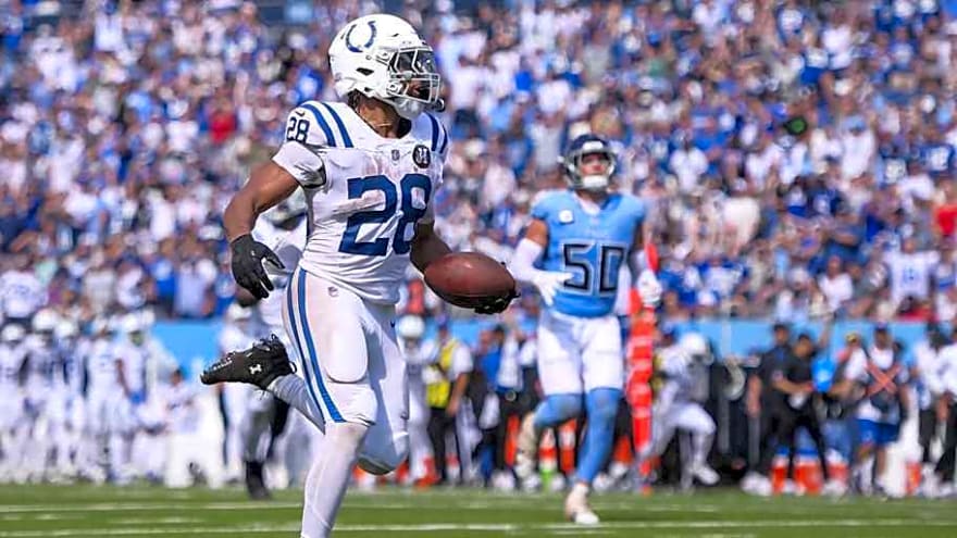 Colts&#39; Jonathan Taylor Staking Claim for Best RB in the NFL