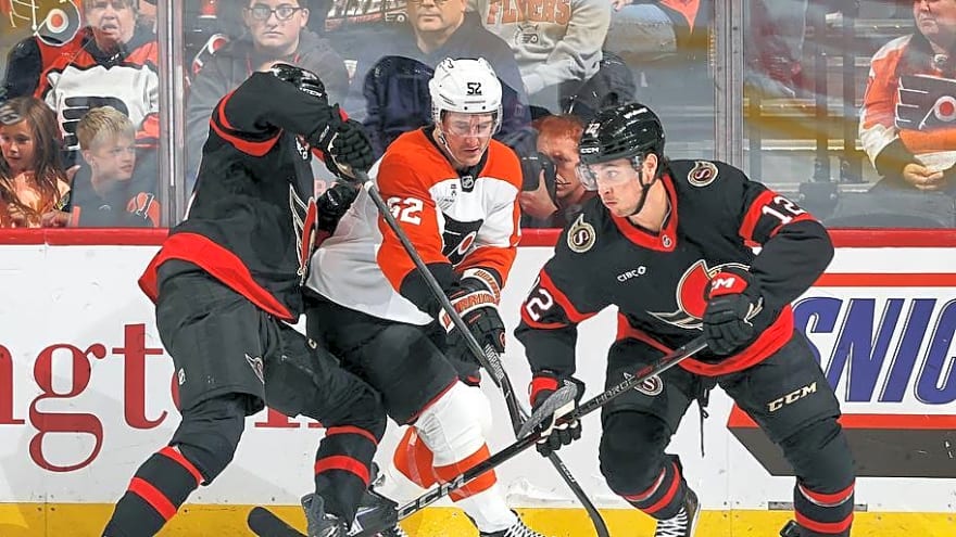 Senators gift the Flyers their first win of the season