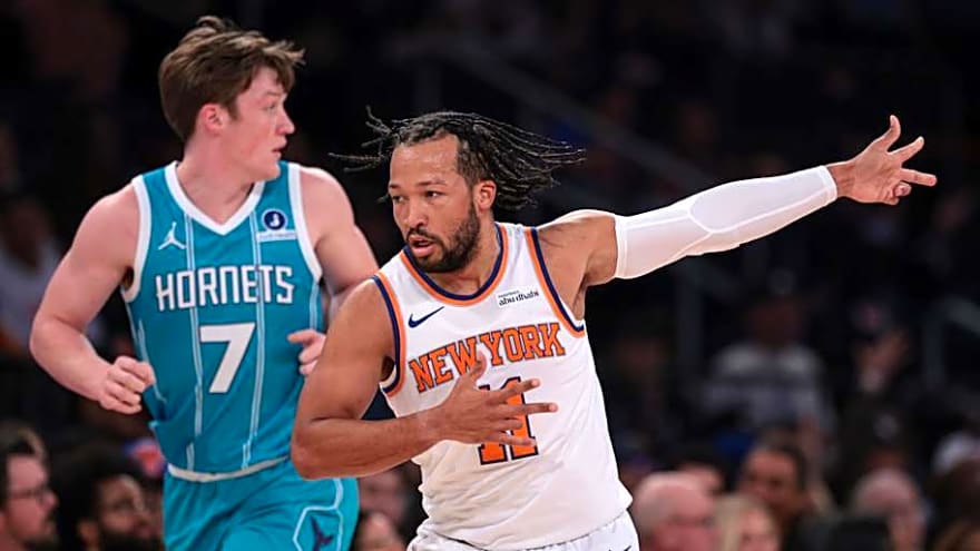 Jalen Brunson, Knicks Sting Hornets to End Preseason