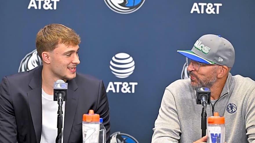 Jason Kidd considers himself &#39;lucky&#39; to coach Cooper Flagg on Mavericks