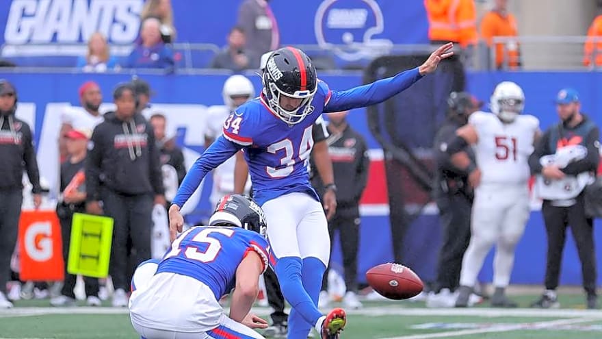 No Moment Is Too Big for Giants Rookie Kicker Dominic Zvada