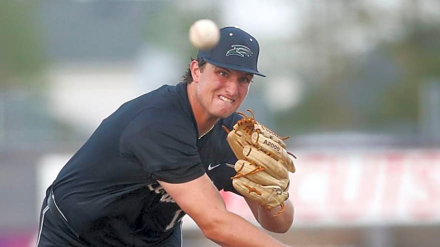 Padres' First-Round Draft Pick Calls Out Dodgers in Opening Press Conference