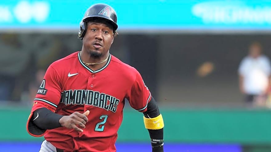 Geraldo Perdomo Out of Diamondbacks' Lineup After Injury Scare