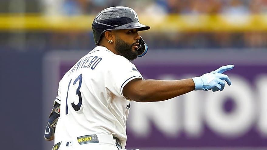 Rays' Junior Caminero Joins Johnny Bench in Accomplishing Impressive Feat