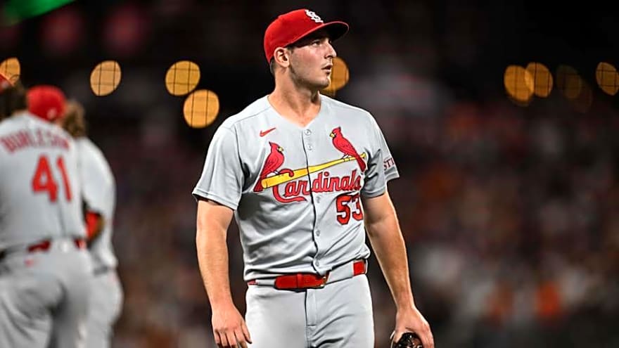 Andre Pallante Shares Message with Cardinals' Pitching Staff
