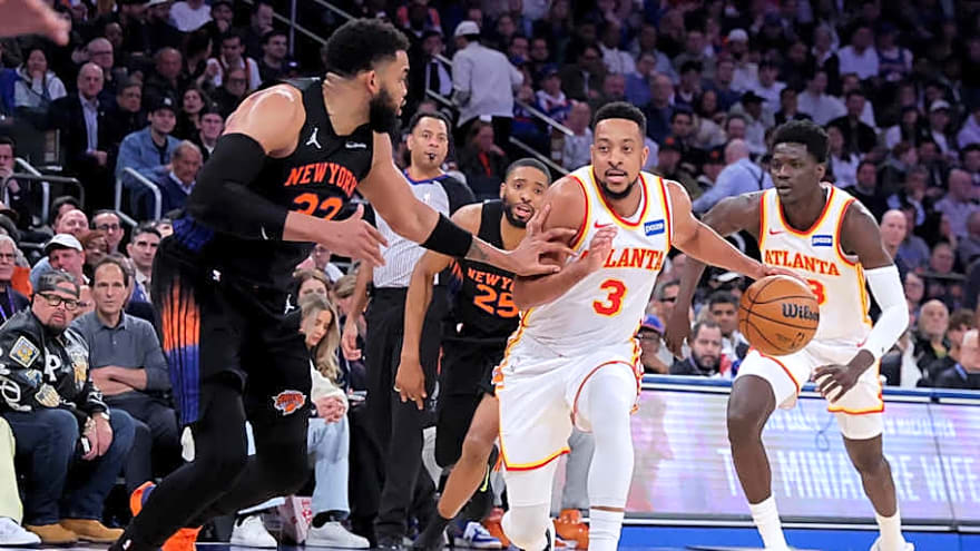 Atlanta Hawks Live Coverage in Game Three of NBA Playoffs First Round vs Knicks