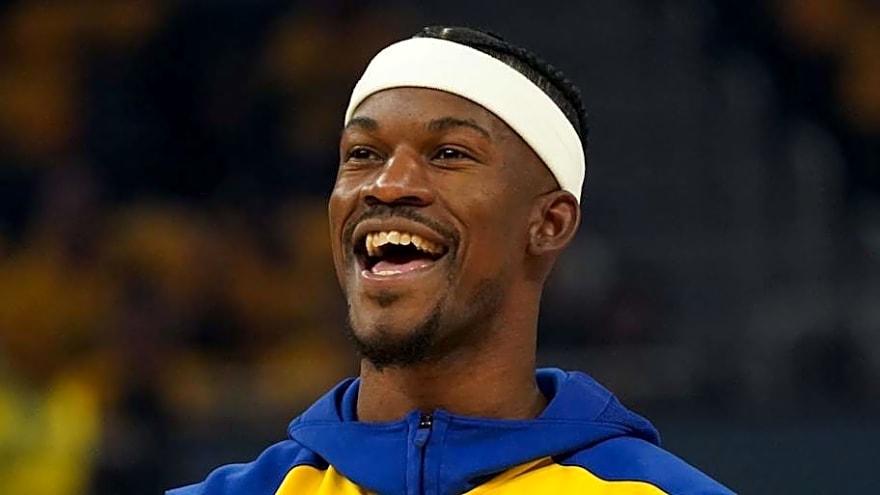 NBA Star Jimmy Butler Celebrates Special Occasion With Teammate