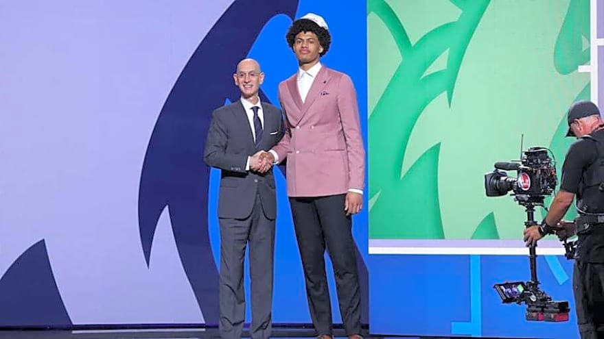 Everything the Timberwolves&#39; GM had to say about their first-round pick