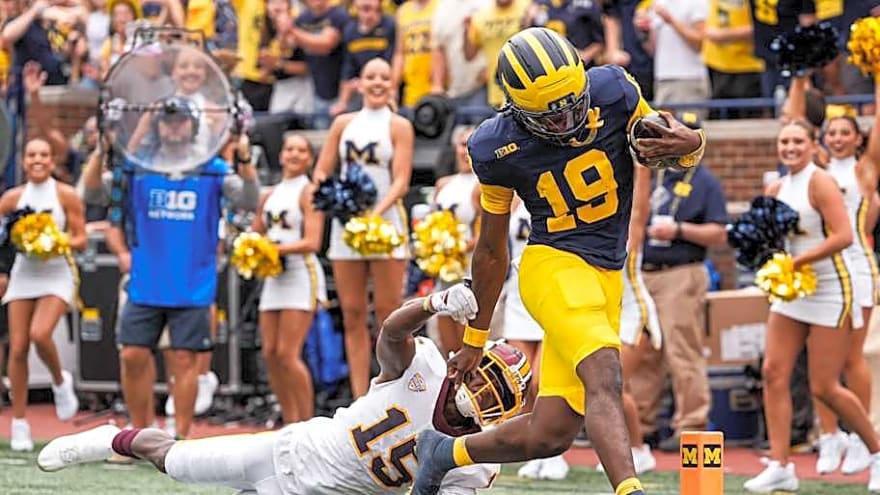 Michigan QB Bryce Underwood surges in CBS Sports&#39; QB rankings list