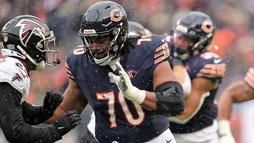 Mock trade has Bears swap Braxton Jones for Raiders pass rusher