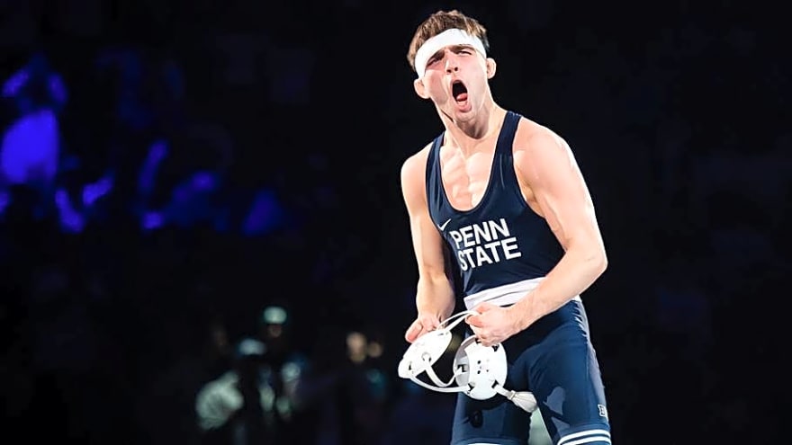 Penn State Wrestling's Marcus Blaze Scores Thrilling Win Over Jax Forrest at Final X