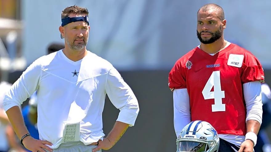 Cowboys' Dak Prescott, Brian Schottenheimer Snubbed From Top 10 QB-Coach Duos