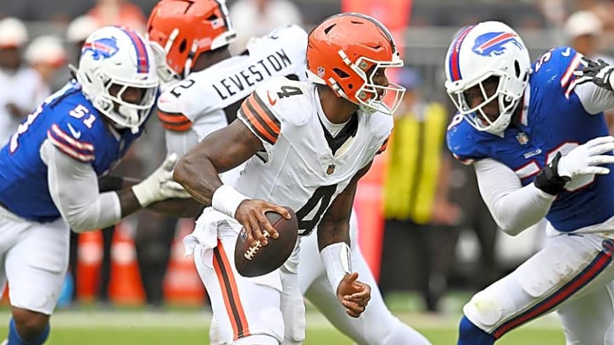 Cleveland Browns QB Grades Following Pitiful Preseason Loss to the Buffalo Bills