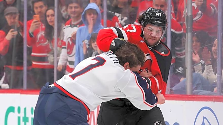 Devils' Paul Cotter Expects Fireworks in New Year’s Eve Showdown