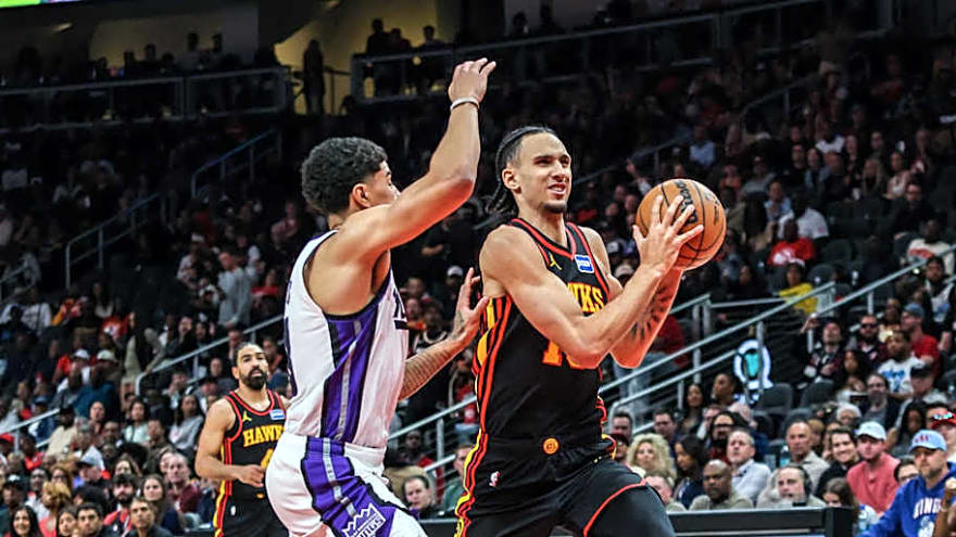 Does the Hawks decision to not Play Zaccharie Risacher last night say anything about his future?