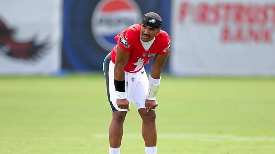 The Good And Not So Good From Final Day Of Eagles Camp: Jalen Hurts Inconsistent