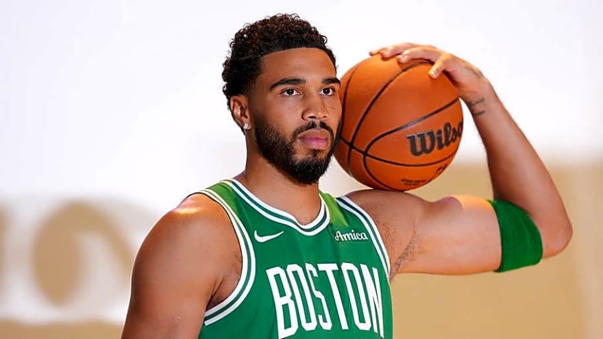 Jayson Tatum Discovering 'A Different Type of Joy' in First Camp Since Achilles Injury